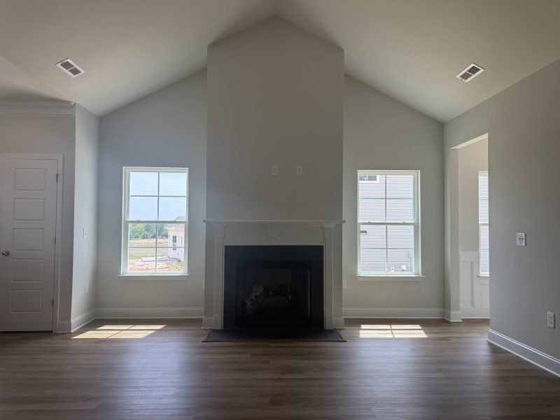 Spacious, unfurnished interior of a new home in Miller's Reserve, Winston-Salem (Image 14). Spacious, unfurnished interior of a new home in Miller's Reserve, Winston-Salem (Image 14).