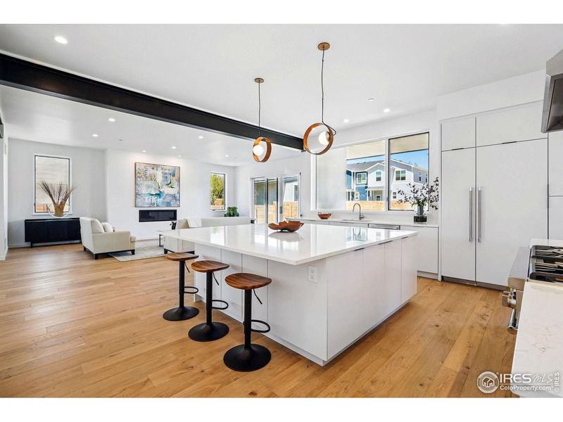 Furnished interior view inside a new home in , Boulder (Image 28).