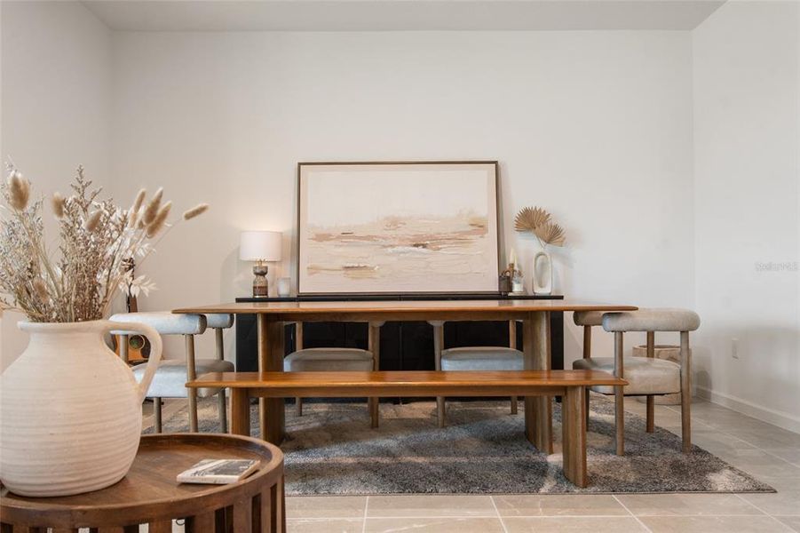 Furnished interior view inside a new home in Waterbrooke, Clermont (Image 47).