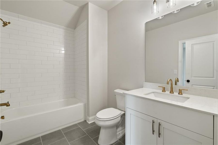 Furnished interior view inside a new home in Promenade at Sawnee Village, Cumming (Image 18).