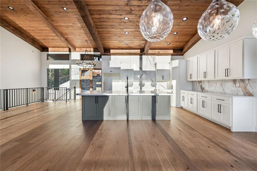 Furnished interior view inside a new home in , Blue Ridge (Image 13).
