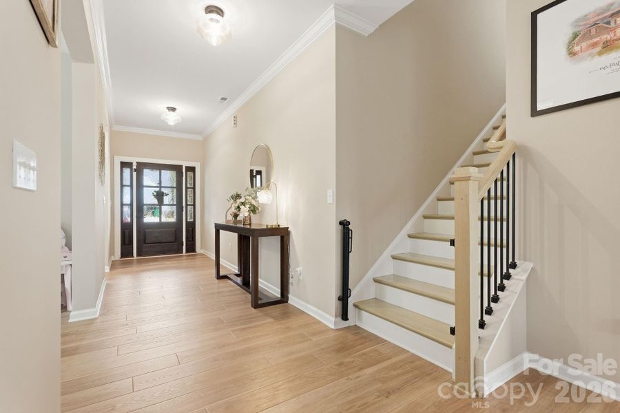 Furnished interior view inside a new home in , Charlotte (Image 5).