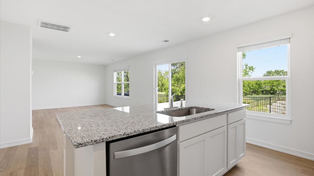 Furnished interior view inside a new home in Oak Hill, Vonore (Image 6).