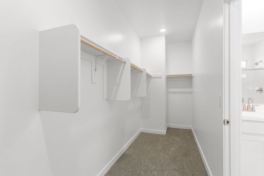 Lot 71 | Primary walk-in closet | Holden | Rev at Eastmark | Mesa, AZ | Landsea Homes