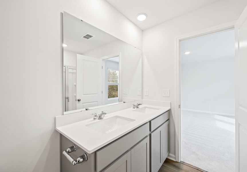 Furnished interior view inside a new home in Grand Arbor, Blythewood (Image 7). Furnished interior view inside a new home in Grand Arbor, Blythewood (Image 7).