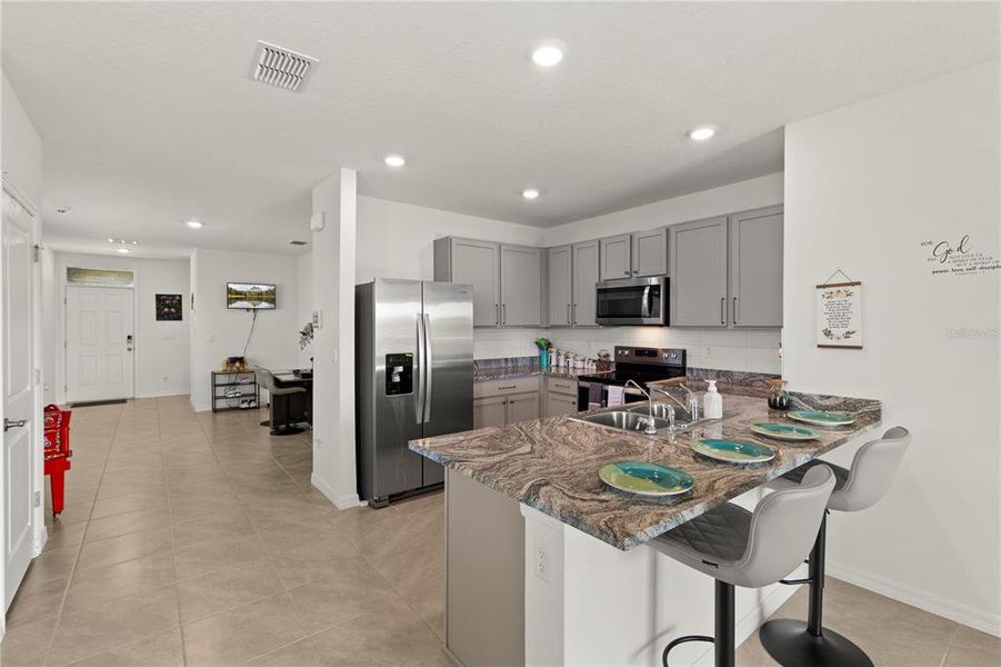 Furnished interior view inside a new home in , Wesley Chapel (Image 17). Furnished interior view inside a new home in , Wesley Chapel (Image 17).