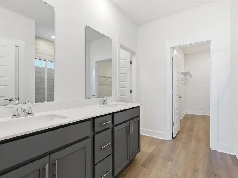 Furnished interior view inside a new home in The Coves at Lakes of Cane Bay, Summerville (Image 8).