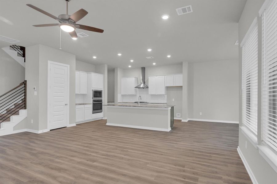 Furnished interior view inside a new home in Summer Place  35', Montgomery (Image 30).