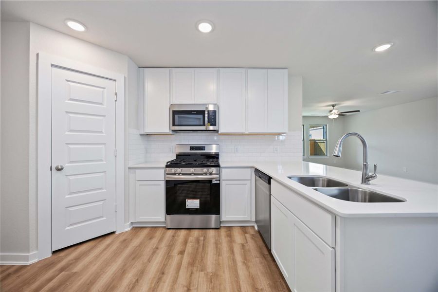 Furnished interior view inside a new home in The Villages at Westpointe, Dayton (Image 6).
