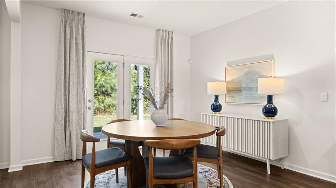 Furnished interior view inside a new home in Bridle Creek, Locust Grove (Image 11).