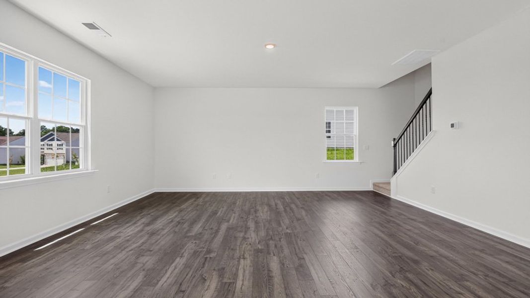 Spacious, unfurnished interior of a new home in The Reserve at Prestleigh, Wake Forest (Image 15).