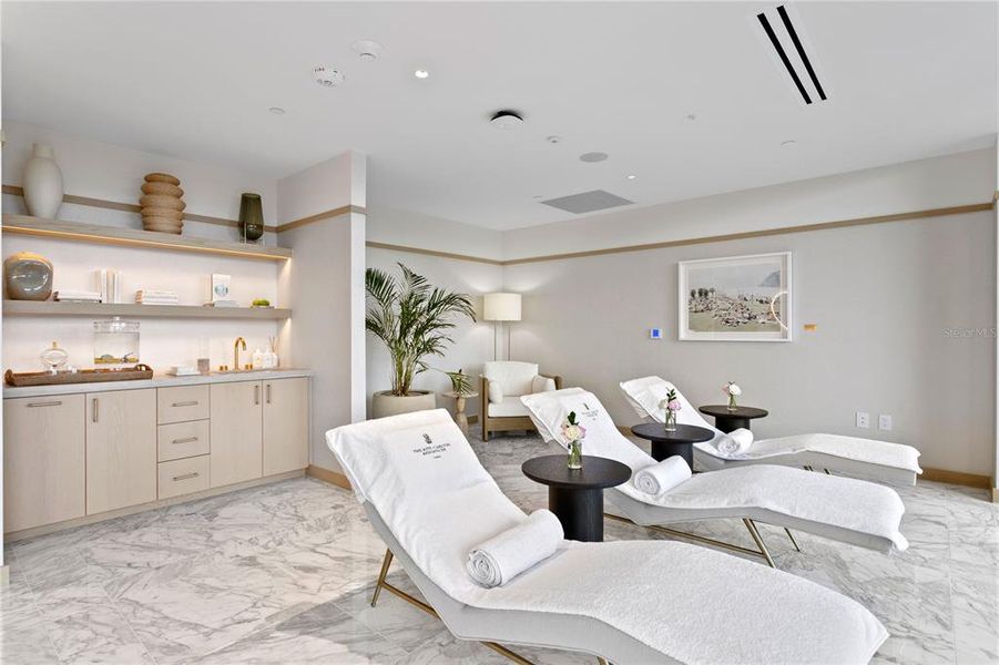 Furnished interior view inside a new home in , Tampa (Image 57).