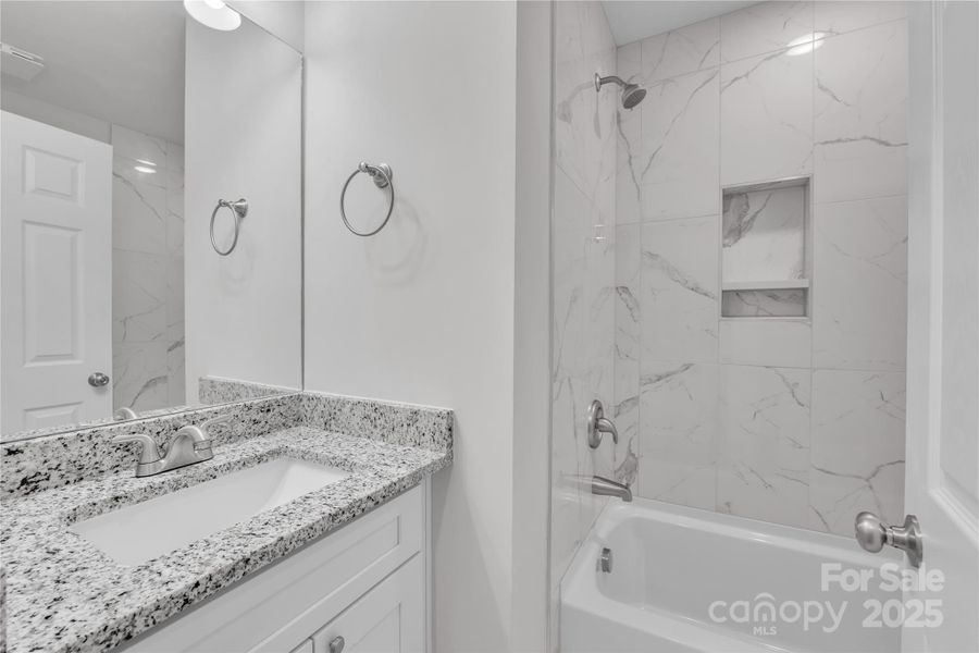 Furnished interior view inside a new home in , Statesville (Image 7).