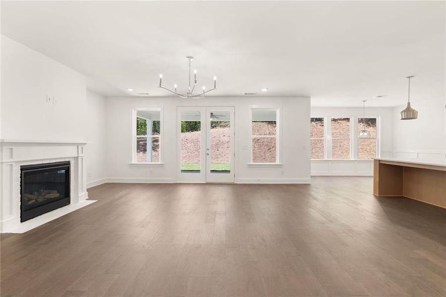 Spacious, unfurnished interior of a new home in , Gainesville (Image 25).