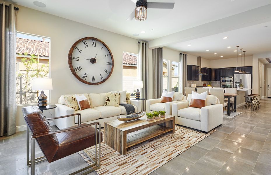 Representative furnished interior of a home built from the Solitude by Pulte Homes in Regent Hills - Meadow Series, Buckeye (Image 5). Representative furnished interior of a home built from the Solitude by Pulte Homes in Regent Hills - Meadow Series, Buckeye (Image 5).