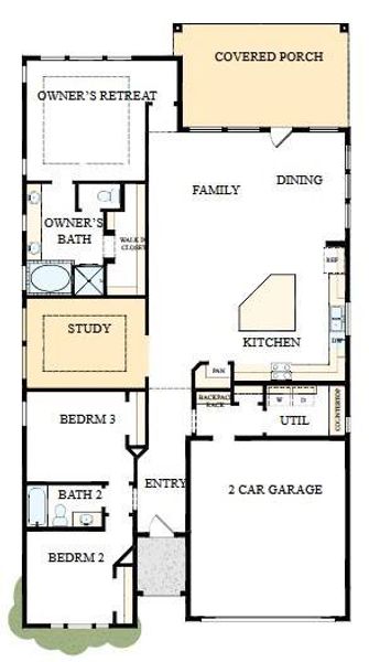 The success of a floor plan is the way you can move through it…You’ll be amazed at how well this home lives…We call it traffic patterns.