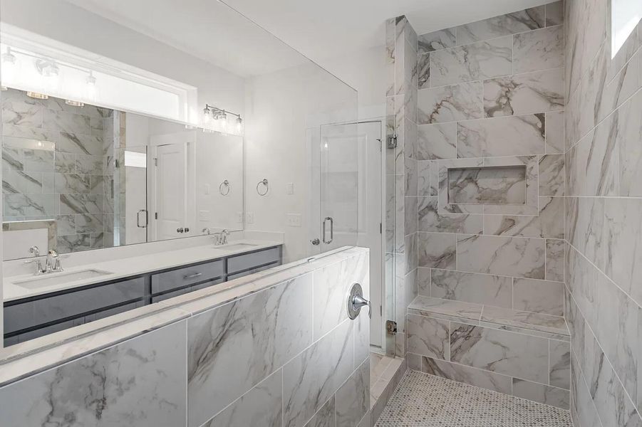 The Alton C Primary Suite Bathroom