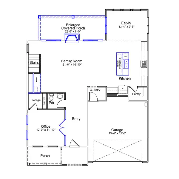 2D floor plan layout of this home in Sweetbrier, Durham, NC (Image 2). 2D floor plan layout of this home in Sweetbrier, Durham, NC (Image 2).