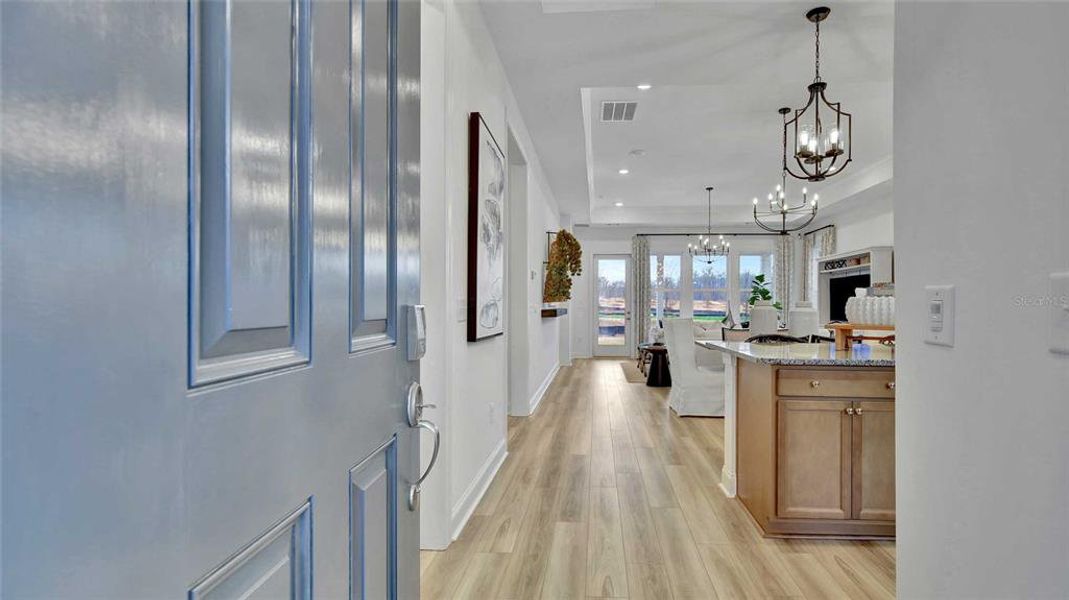 Furnished interior view inside a new home in , Deland (Image 8).