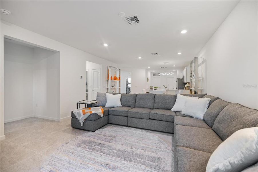 Furnished interior view inside a new home in , Sarasota (Image 25).