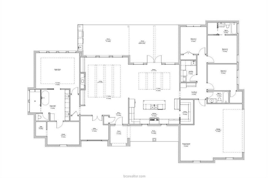 iew of home floor plan