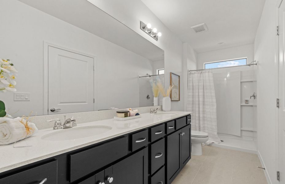 Furnished interior view inside a new home in Whispering Lakes, Lehigh Acres (Image 13). Furnished interior view inside a new home in Whispering Lakes, Lehigh Acres (Image 13).