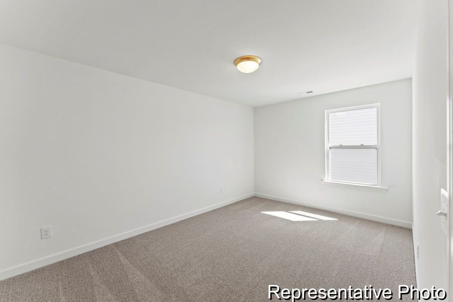 Spacious, unfurnished interior of a new home in Lake Royale, Louisburg (Image 13). Spacious, unfurnished interior of a new home in Lake Royale, Louisburg (Image 13).
