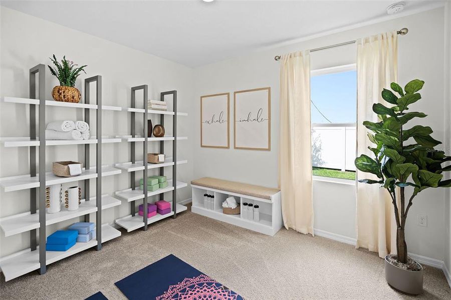 Furnished interior view inside a new home in , Davenport (Image 16).