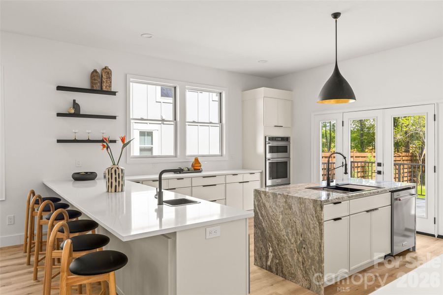 Furnished interior view inside a new home in , Charlotte (Image 30).