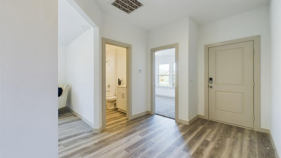 Representative unfurnished interior of a home built from the The Lakeway by D.R. Horton in Abbey Glen, Lubbock (Image 18).