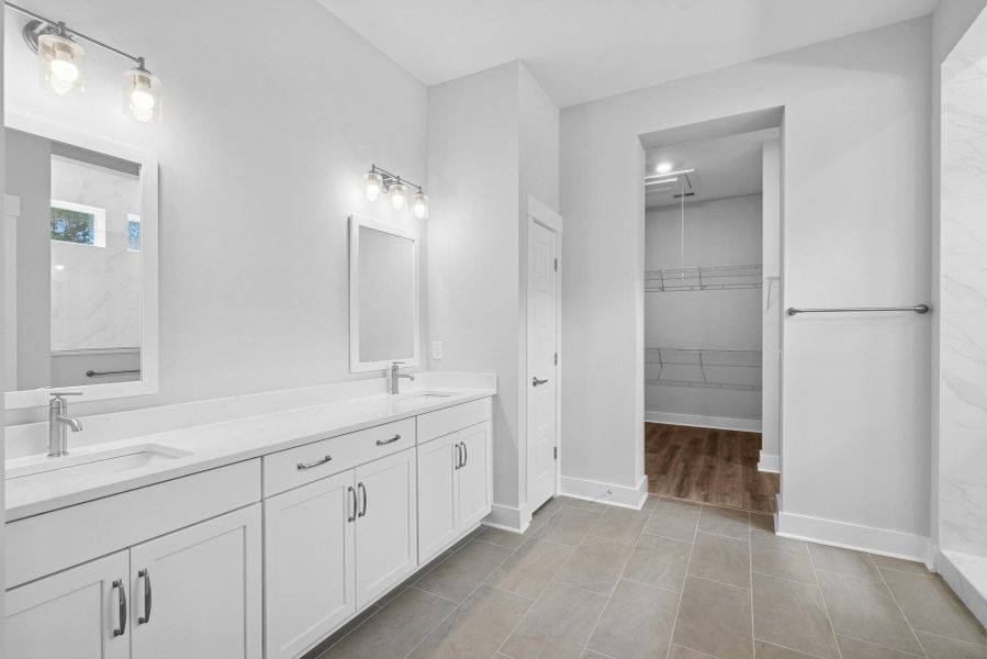 Furnished interior view inside a new home in Point Hope - Village Collection, Charleston (Image 9).