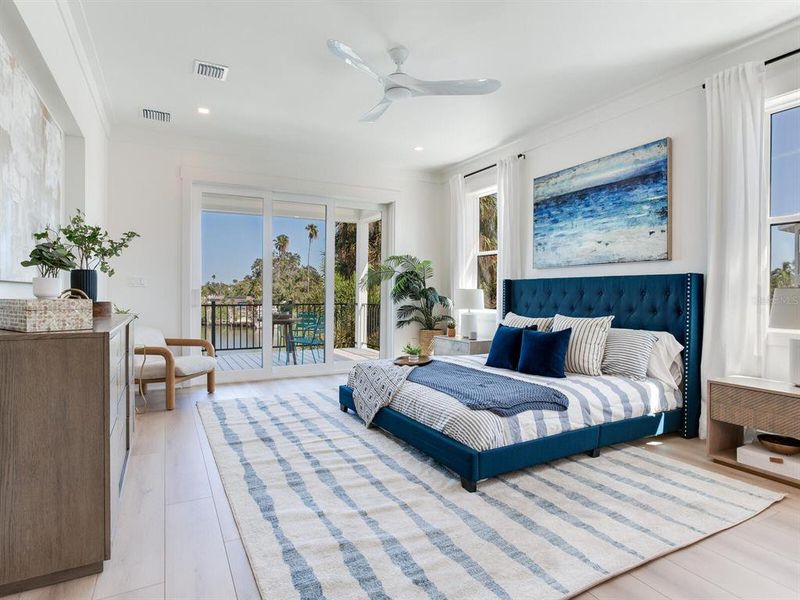 Furnished interior view inside a new home in , North Redington Beach (Image 35).