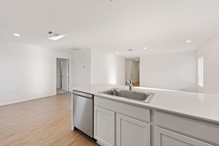 Furnished interior view inside a new home in Tavola, New Caney (Image 9).