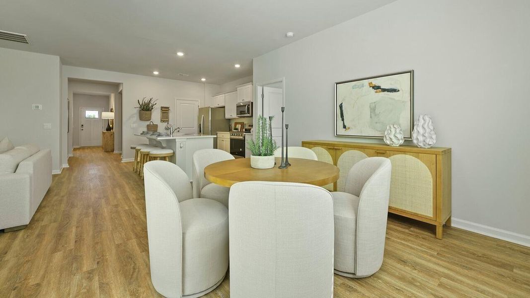 Furnished interior view inside a new home in The Ranch, Holly Hill (Image 19).