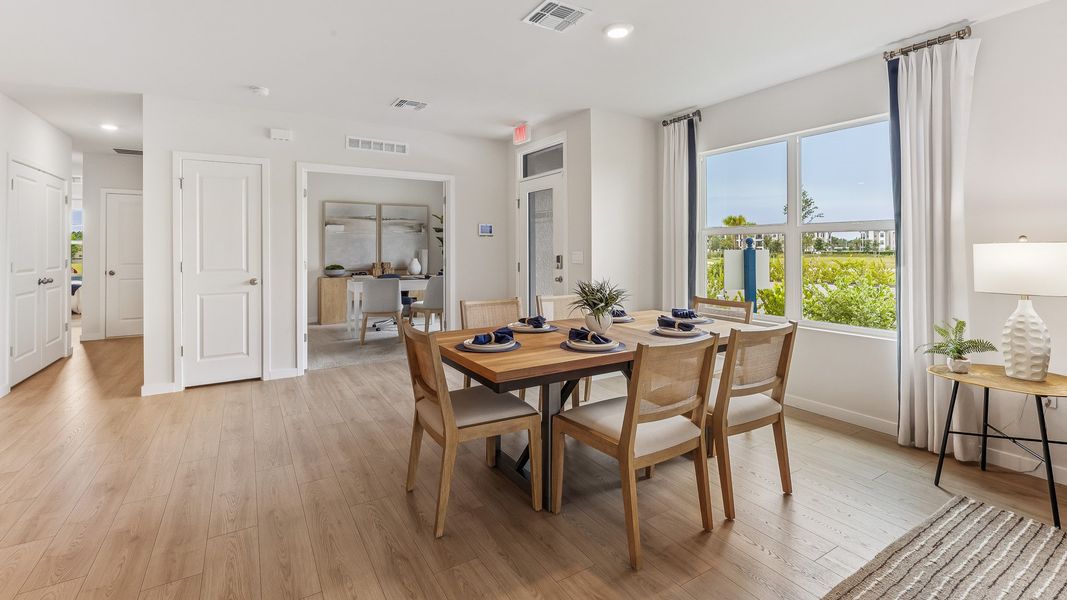 Furnished interior view inside a new home in Sea Cove, Punta Gorda (Image 7).