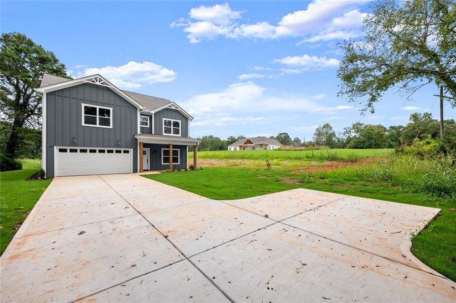 Front exterior of a new home in , Clarkesville, GA, highlighting curb appeal (Image 28).
