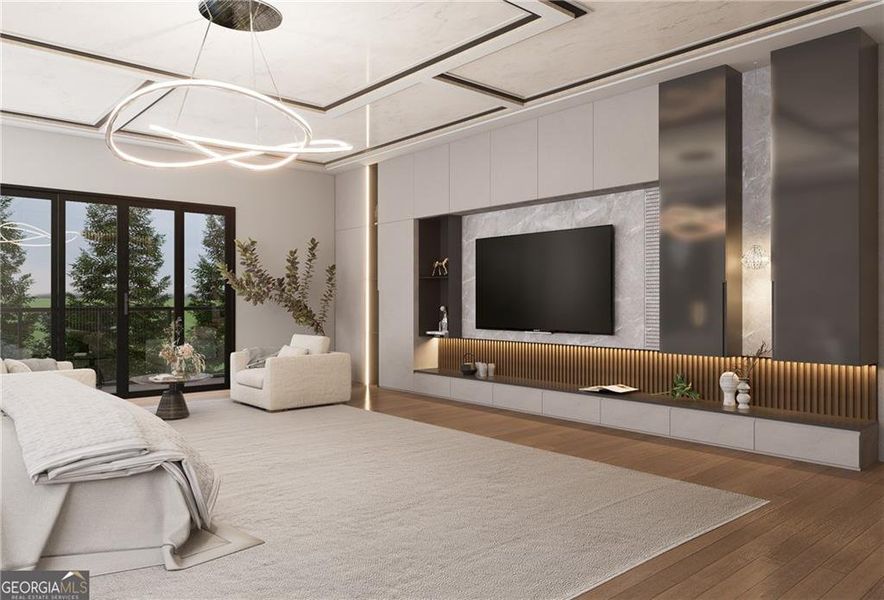 Furnished interior view inside a new home in , Fairburn (Image 24). Furnished interior view inside a new home in , Fairburn (Image 24).