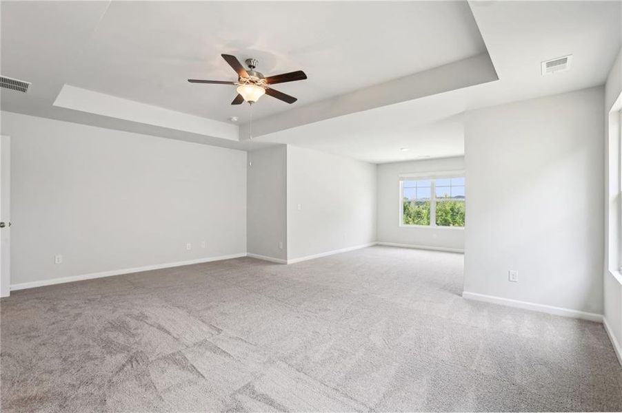 Spacious, unfurnished interior of a new home in The Hills at Cedar Creek, Winder (Image 19).