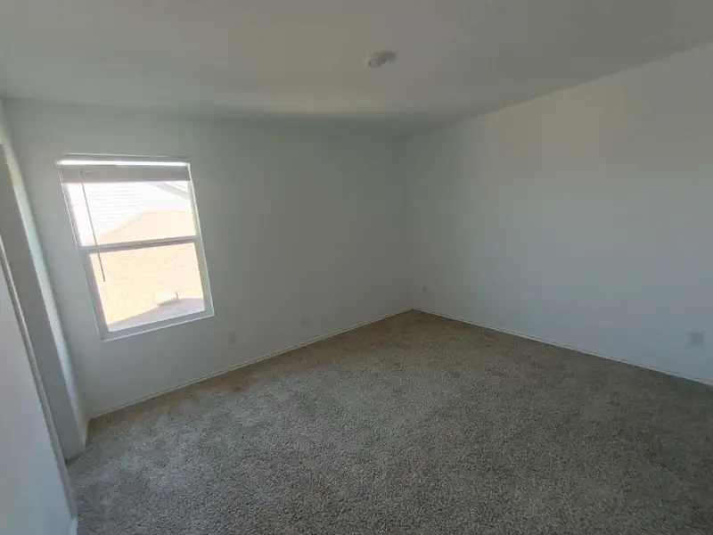 Carpeted spare room featuring baseboards Carpeted spare room featuring baseboards