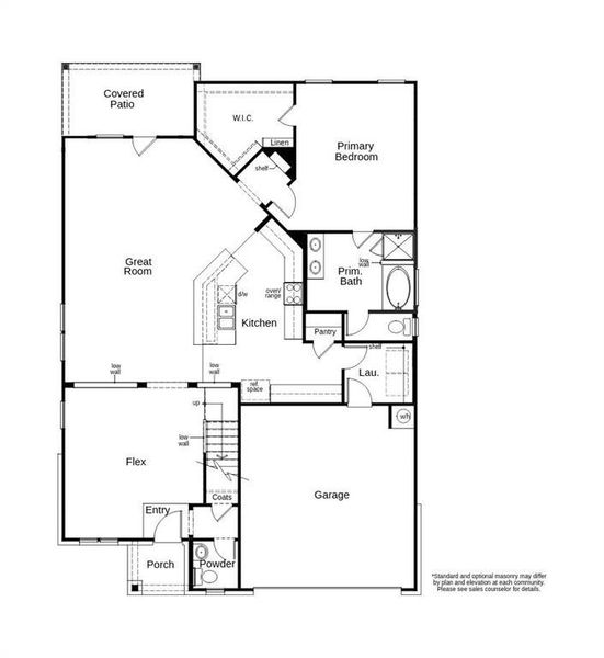 This plan features 4 bedrooms, 2 bath, 1 half bath, attached 2 car garage with over 2,500 square foot of living space.