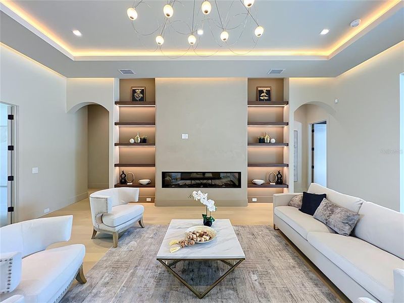 Furnished interior view inside a new home in , Winter Park (Image 7). Furnished interior view inside a new home in , Winter Park (Image 7).