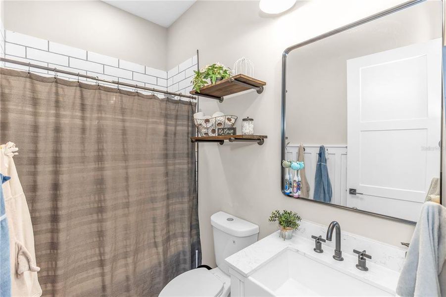 Furnished interior view inside a new home in , Osteen (Image 11).