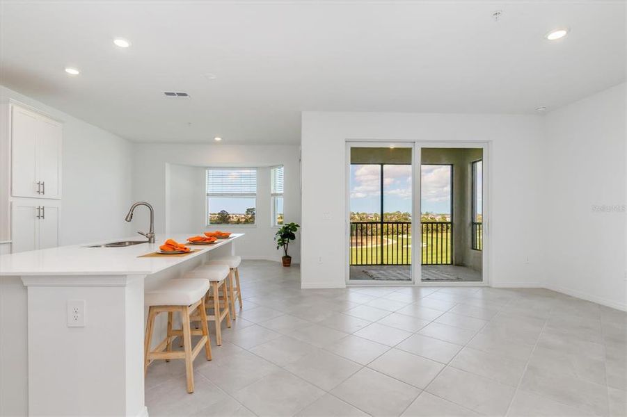 Furnished interior view inside a new home in , Venice (Image 8).