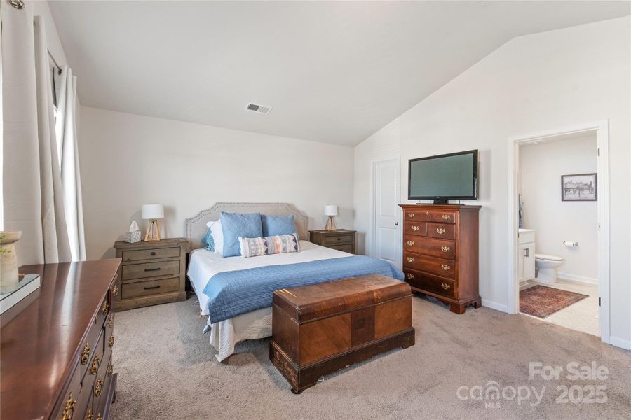 Primary bedroom with ensuite bath