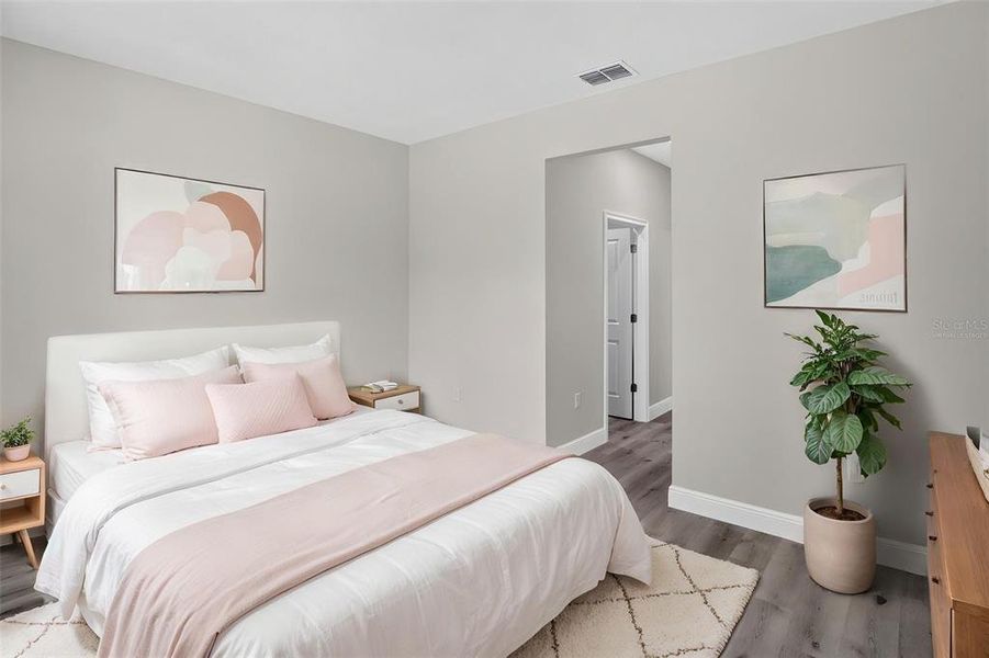 Furnished interior view inside a new home in , Citrus Springs (Image 8).