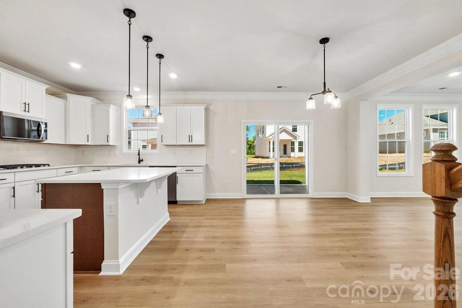 Furnished interior view inside a new home in Sylvan Creek, Denver (Image 4).