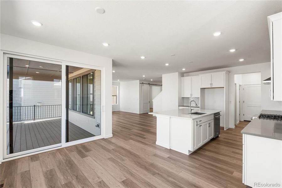 Furnished interior view inside a new home in Harmony at Solstice, Littleton (Image 19).