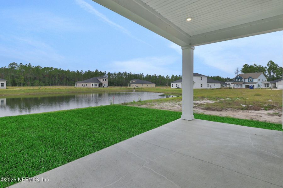 Exterior details and patio area of a home in Brook Forest - Single Family Homes, St. Augustine (Image 25). Exterior details and patio area of a home in Brook Forest - Single Family Homes, St. Augustine (Image 25).