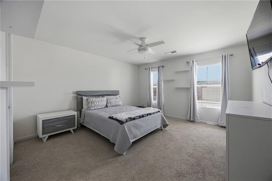Furnished interior view inside a new home in The Enclave at Flat Rock Hills, Stonecrest (Image 10).