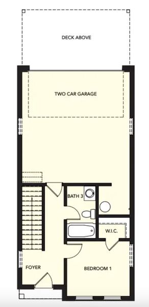2D floor plan layout of this home in Towns at Enclave, Lawrenceville, GA (Image 2). 2D floor plan layout of this home in Towns at Enclave, Lawrenceville, GA (Image 2).